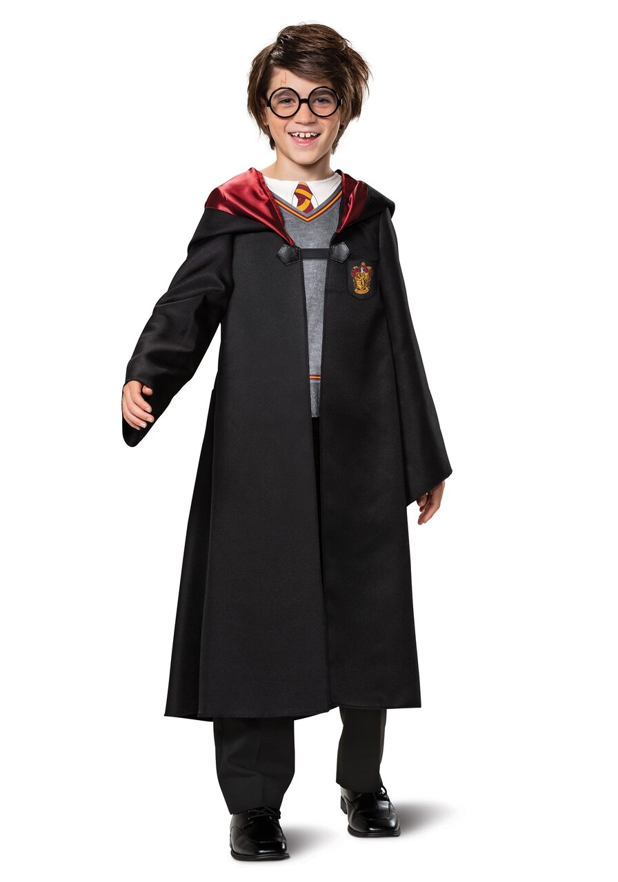 Harry Potter Costume for Kids, Classic Boys Outfit, Children Size Small  (4-6)